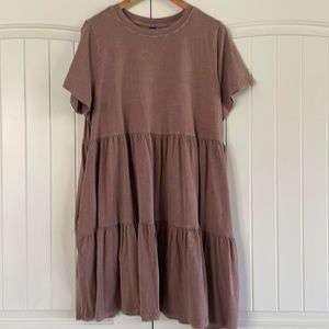 Old Navy tier t-shirt swing dress